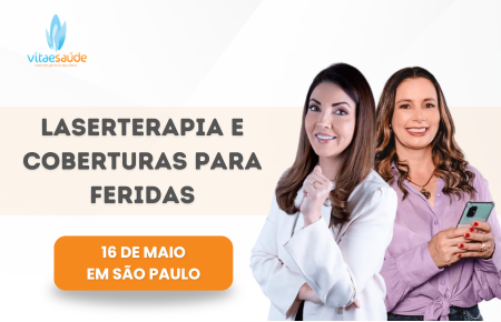 Laserterapia e coberturas para feridas - presencial 16/05/2026
