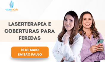 Laserterapia e coberturas para feridas - presencial 16/05/2026