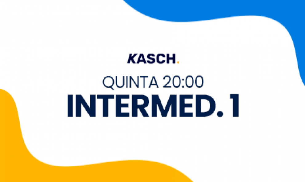 INTERMEDIARIO 1 Quinta 20h