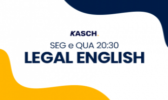 LEGAL ENGLISH - SEG e QUA - 20:30h