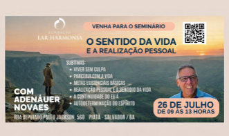 Seminário: O Sentido da Vida e a Realização Pessoal