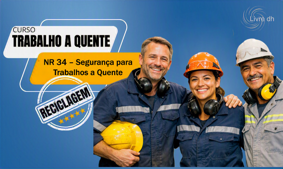 NR 34 - Segurança para Trabalhos a Quente - Reciclagem