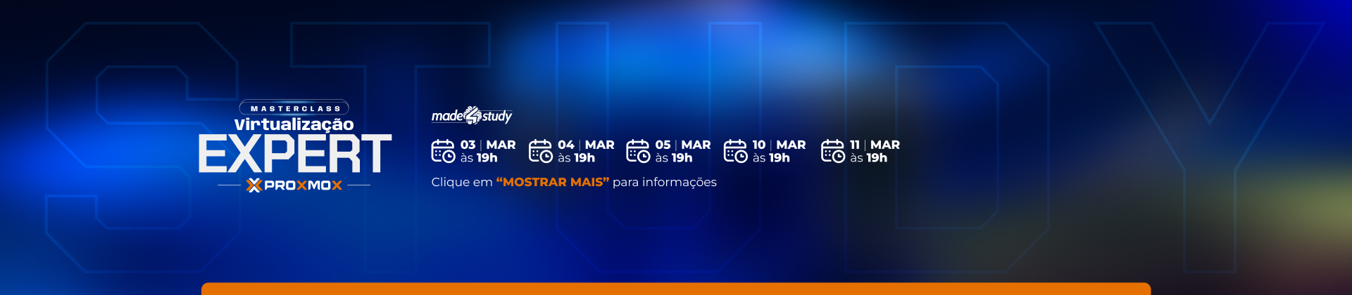 Virtualização  EXPERT PROXMOX