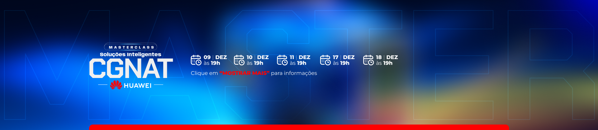 MasterClass CGNAT Soluções Inteligentes - Huawei