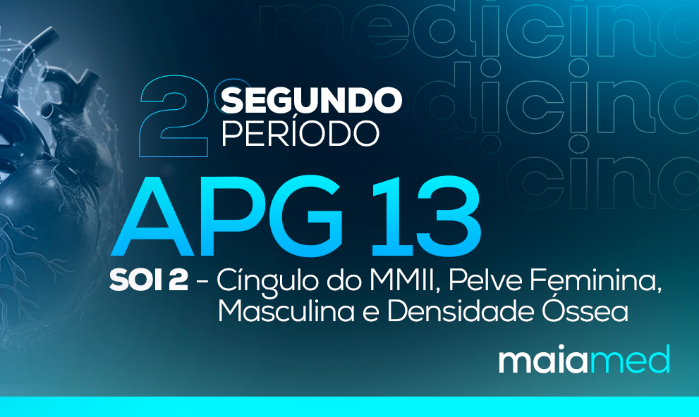 SOI ll - APG 13 (Cíngulo do MMII, Pelve Feminina, Masculina e Densidade Óssea)