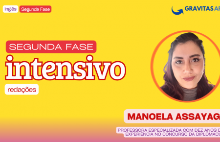 Curso Intensivo de Redações [CACD 2026]