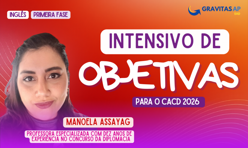 Intensivo de Objetivas de Inglês 2026 (TPS)
