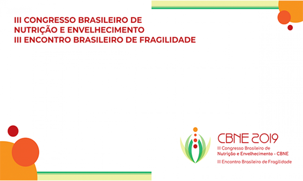III CONGRESSO BRASILEIRO DE NUTRIÇÃO E ENVELHECIMENTO