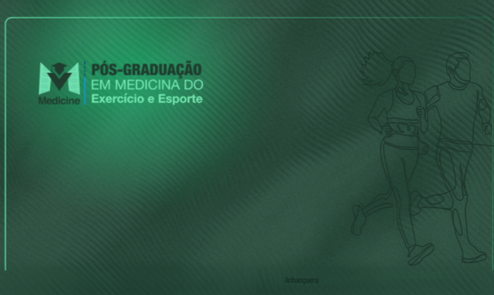 PÓS-GRADUAÇÃO EM  MEDICINA DO EXERCÍCIO E DO ESPORTE