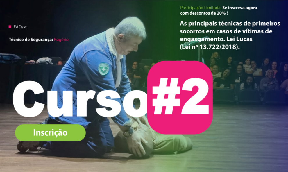 PRIMEIROS SOCORROS | (Lei nº 13.722/2018)