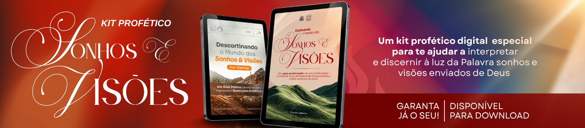 Kit profético: Sonhos & Visões
