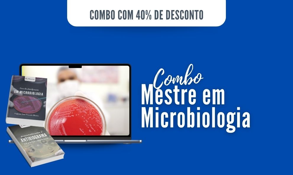 Combo Mestre em Microbiologia - 40% off.