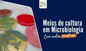 Meios de cultura usados no laboratório de Microbiologia.