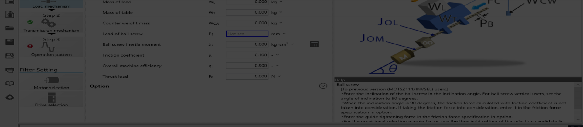 Dimensionamento de Servo Motor com o Software Motorizer - CREA