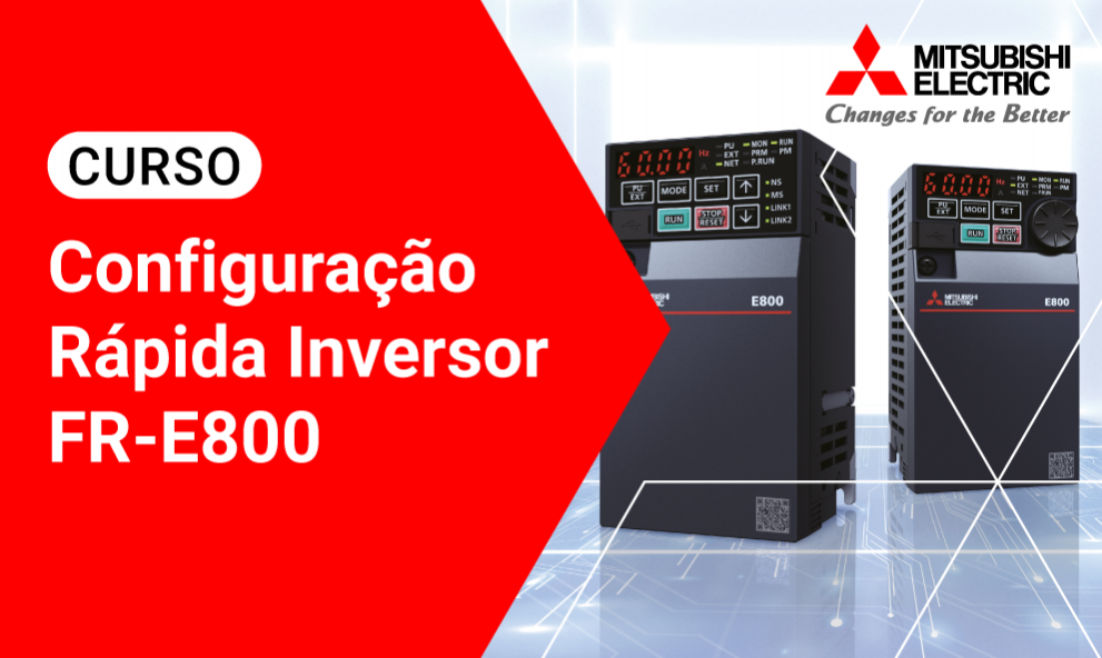 Configuração Rápida Inversor FR-E800 - CREA