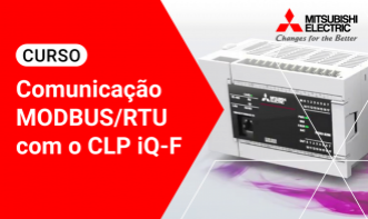 Comunicação MODBUS/RTU com o CLP iQ-F