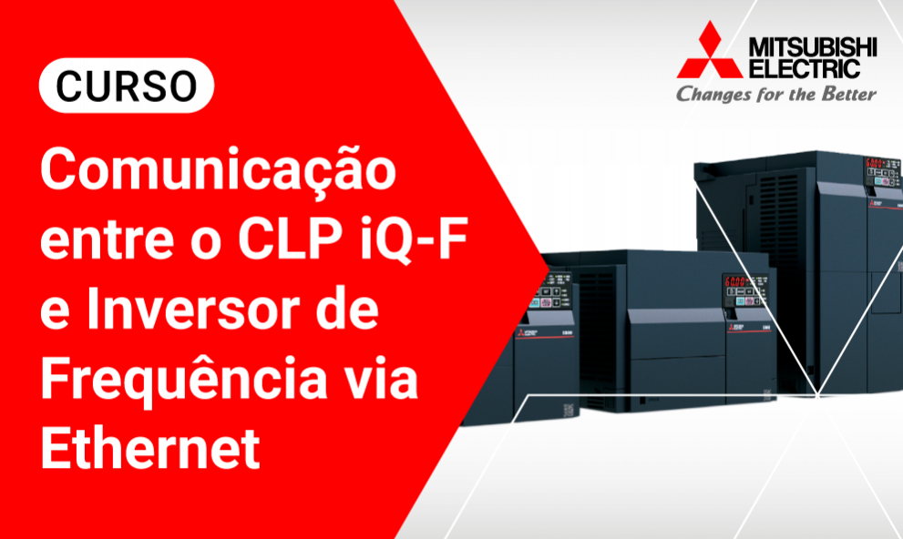 Comunicação entre o CLP iQ-F e Inversor de Frequência via Ethernet