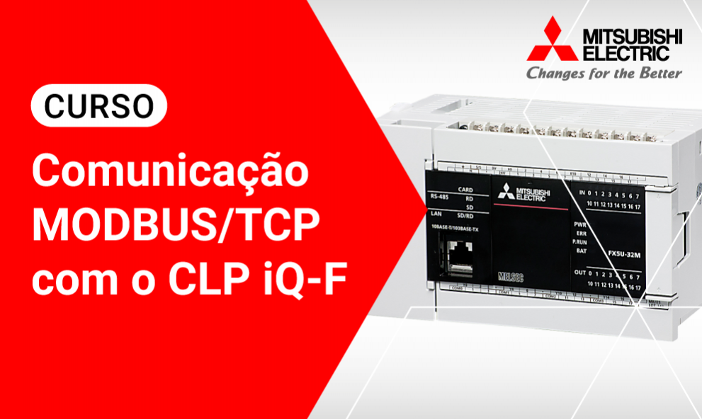 Comunicação MODBUS/TCP com o CLP iQ-F