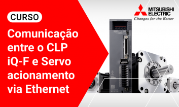 Comunicação entre o CLP iQ-F e Servo acionamento via Ethernet