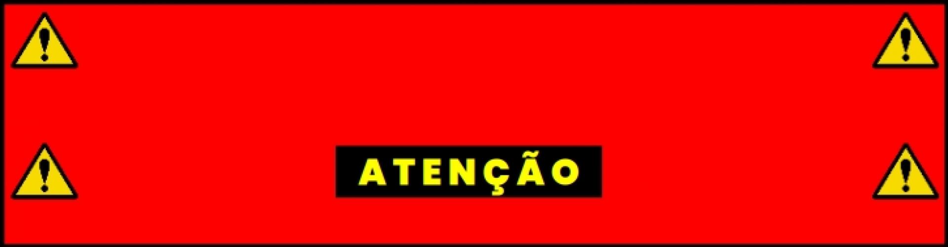 Alertas sobre o acesso à plataforma (login)