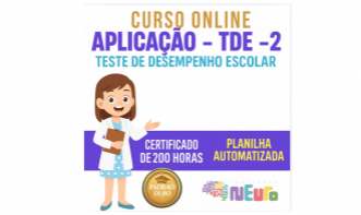 APLICAÇÃO - TDE- 2 TESTE DE DESEMPENHO ESCOLAR