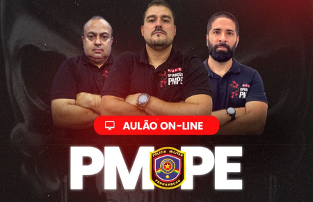AULÃO PARA PMPE ON-LINE