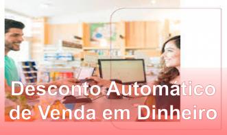 Desconto Automático de Venda em Dinheiro