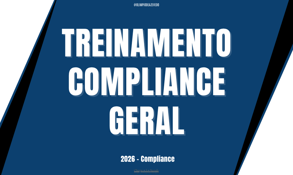 Treinamento sobre o Compliance – Geral