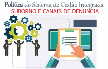 Política De Gestão Integrada - Suborno e Canais de denúncia