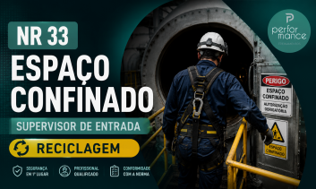 NR 33 - Espaço Confinado Supervisor de Entrada (Reciclagem)