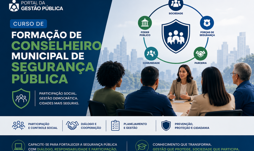 Formação de Conselheiros MunicipaL de Segurança Pública