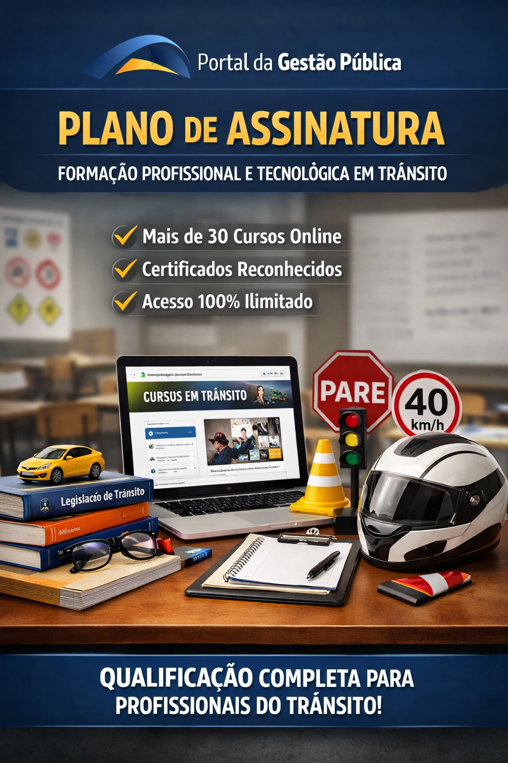 Formação Profissional e Tecnológica em Trânsito