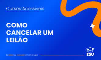 Como cancelar um Leilão