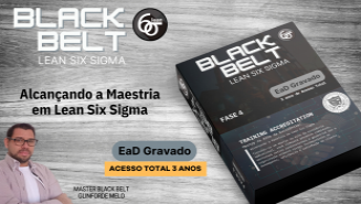 Combo Premium Black Belt | 7 Cursos com certificados  ( White | Yellow | Green | Black Belt | 5S | Kaizen ) + 101 DASHBOARDS | Acesso Total 3 Anos