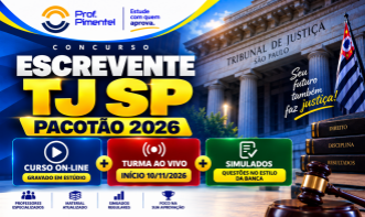 Escrevente TJ SP Pacotão 2026