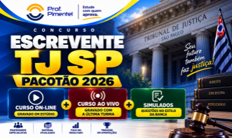 Escrevente TJ SP Pacotão 2026