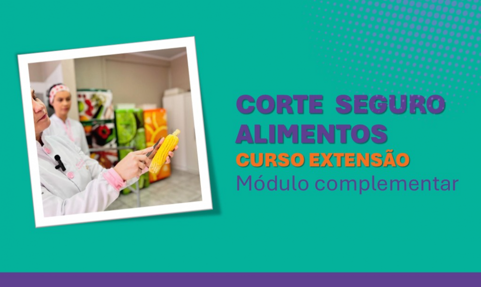 Corte seguro dos alimentos - curso extensão
