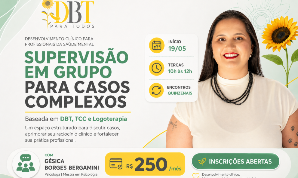 SUPERVISÃO EM GRUPO PARA CASOS COMPLEXOS