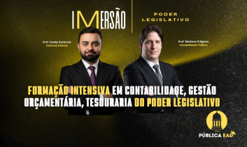 Formação Intensiva em Contabilidade, Gestão Orçamentária e Tesouraria no Poder Legislativo