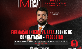 Formação Intensiva para Agente de Contratação - Pregoeiro