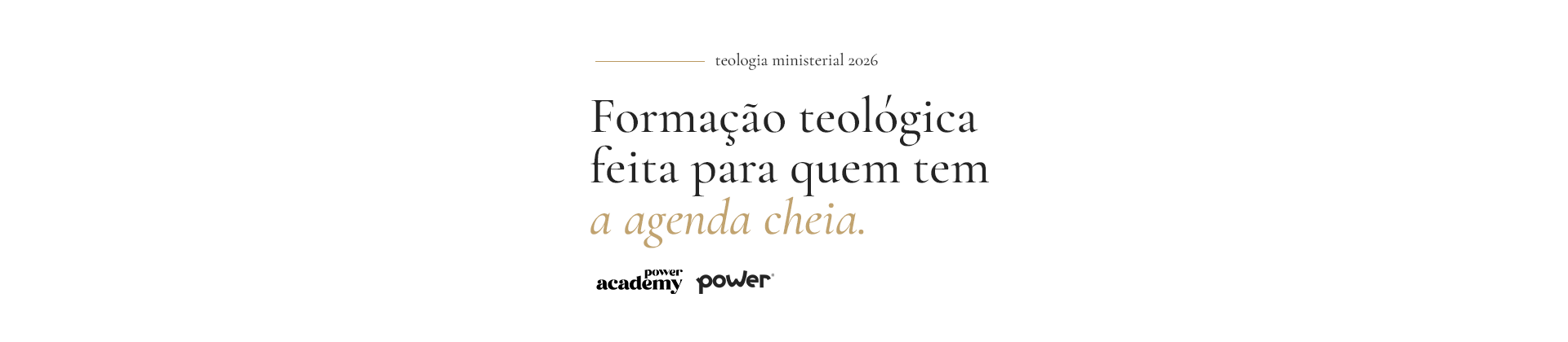 Teologia Ministerial 2026/1