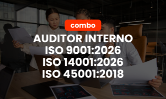 Combo: Auditor Interno - ISO 9001:2026, ISO 14001:2026, ISO 45001:2018