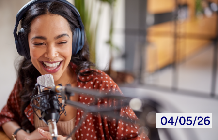 Locução para podcasts