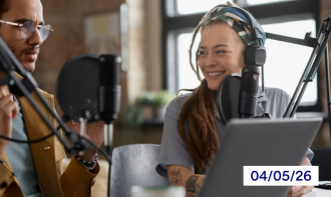 Locução para podcasts