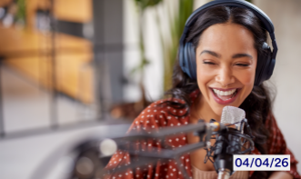 Locução para podcasts