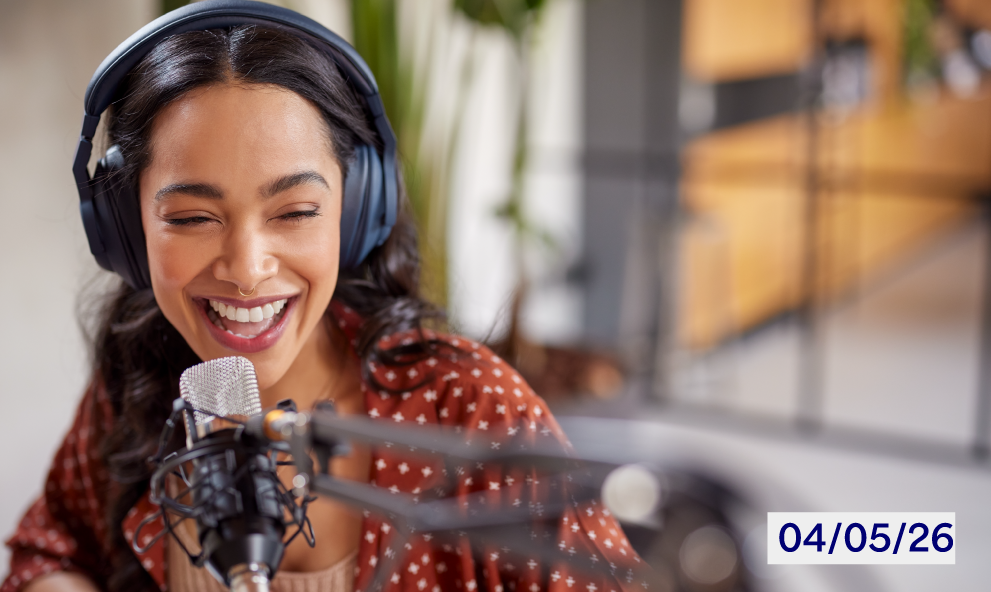 Locução para podcasts