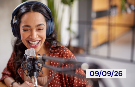 Locução para podcasts