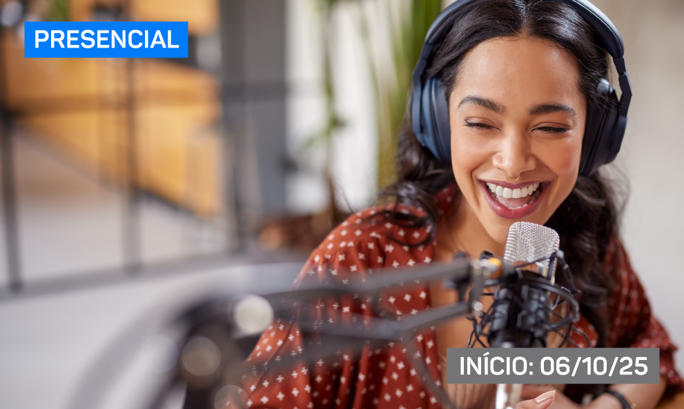 Locução para podcasts