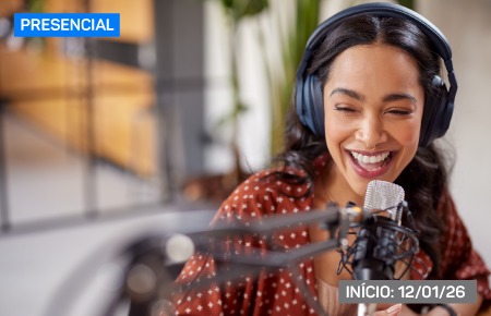 Locução para podcasts