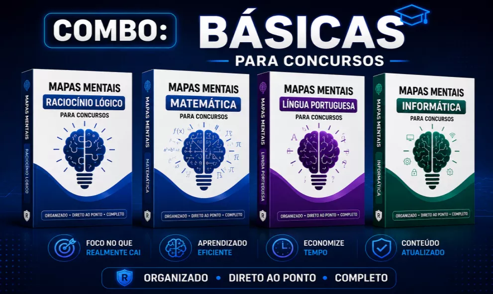 Mapas Mentais: Básicas para Concursos